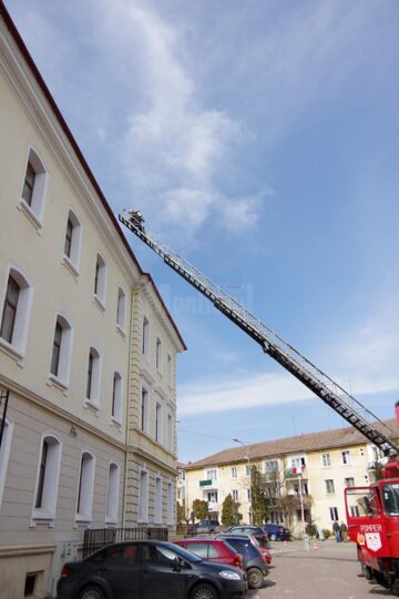 Exercițiu de simulare a unui incendiu