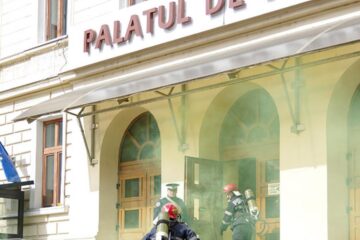 Exercițiu de simulare a unui incendiu