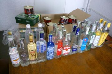 Marfă confiscată din Piața Mare