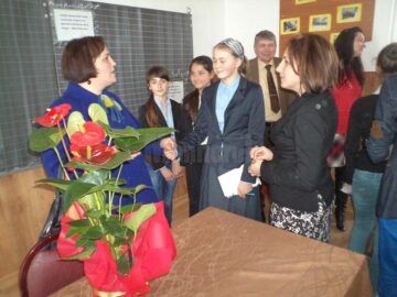 Scriitoarea Luminița Aldea a promovat lectura la Școala Gimnazială Salcea