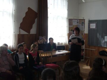 Scriitoarea Luminița Aldea a promovat lectura la Școala Gimnazială Salcea