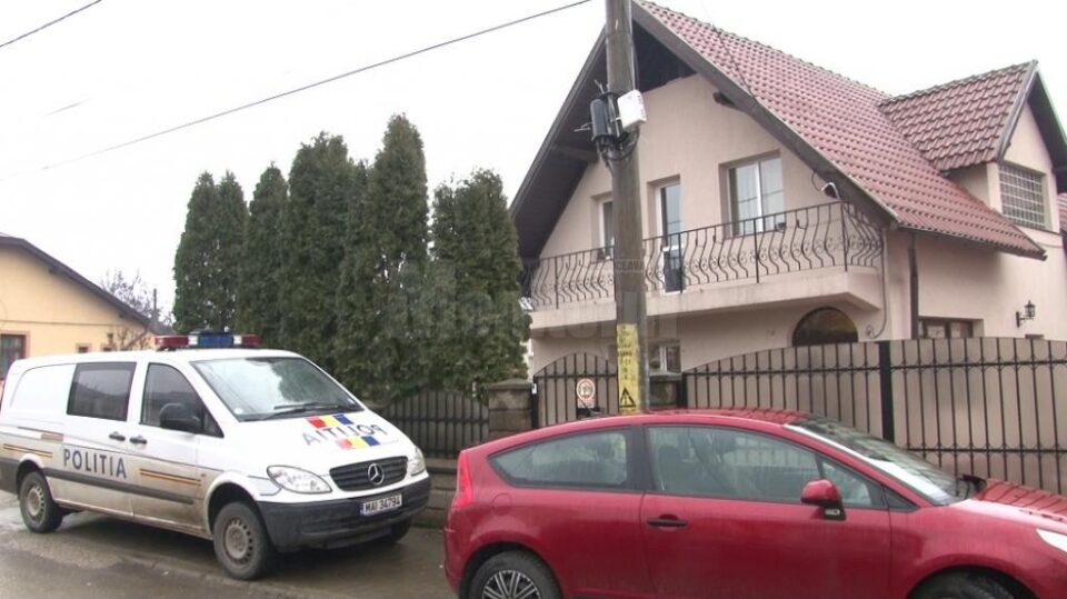 Casa în care a fost atacată femeia