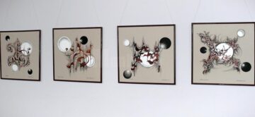 “Acuarelă și decoart”, a patra expoziție din acest an realizată de artistul plastic humorean Radu Bercea