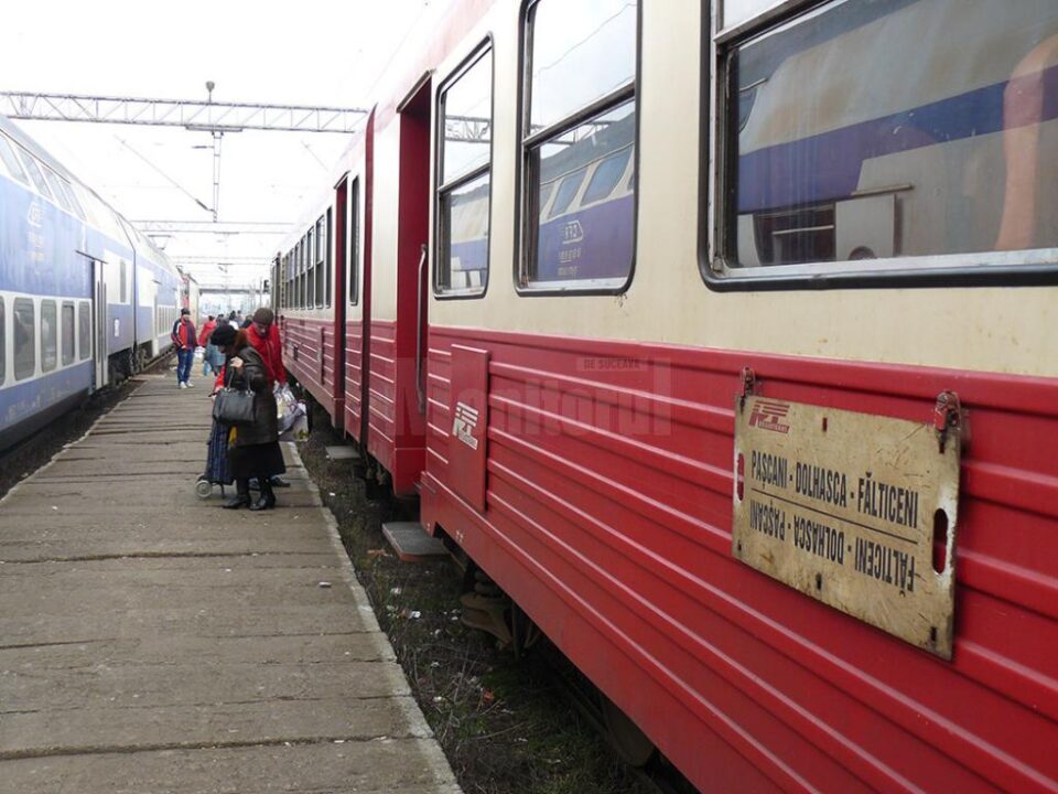 Trenurile Regiotrans Fălticeni-Dolhasca, suspendate începând de astăzi