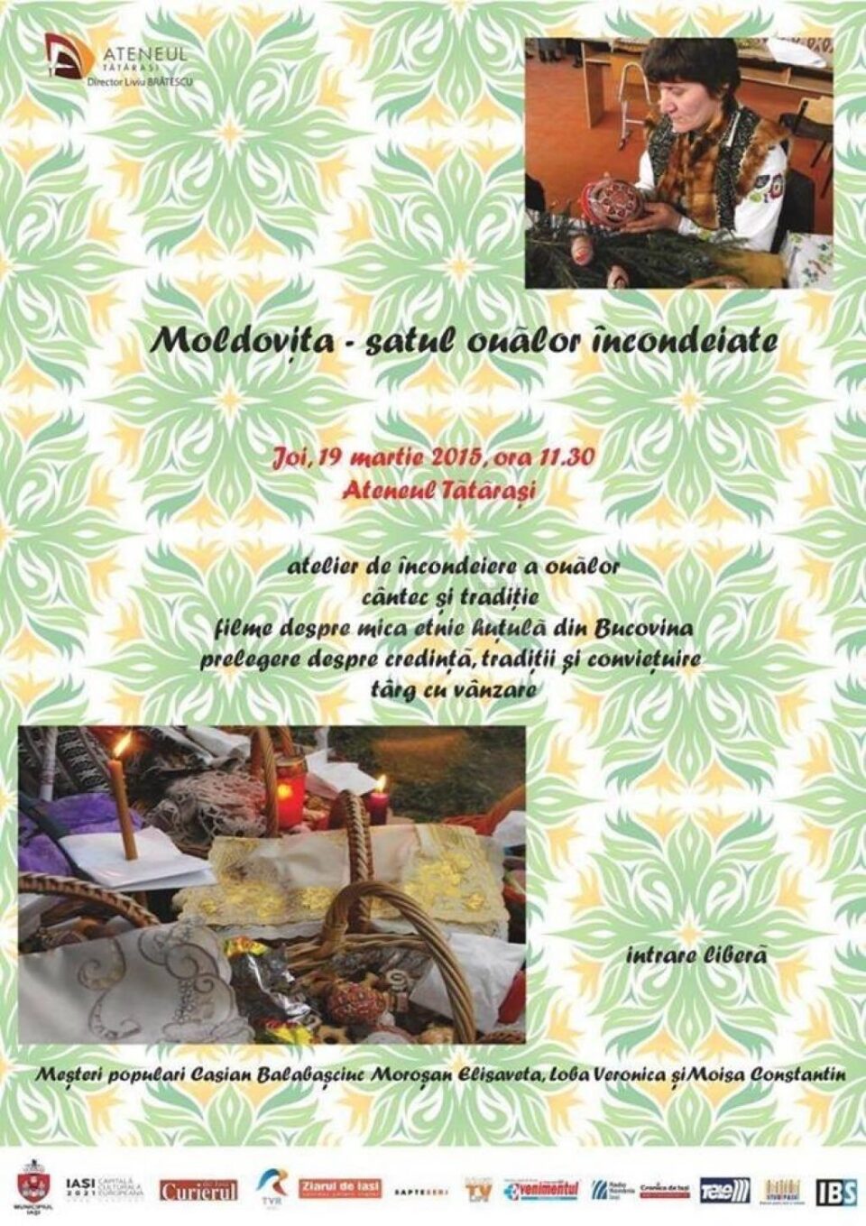 „Moldovița - satul ouălor încondeiate” „Moldovița - satul ouălor încondeiate”