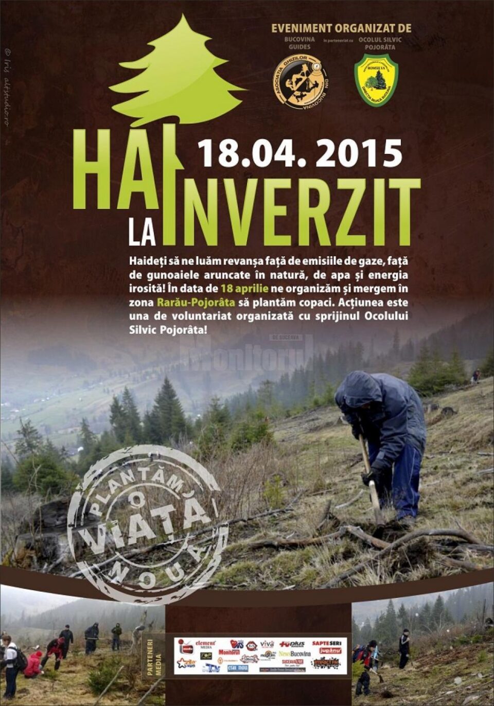 „Hai la înverzit”