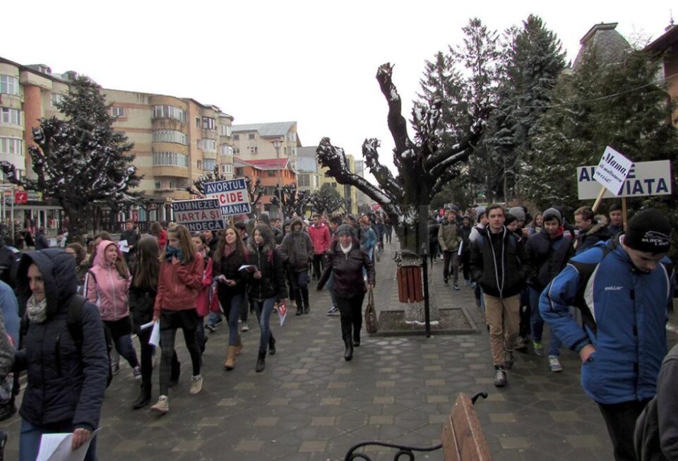 „Marșul pentru Viață”, pe străzile Fălticeniului