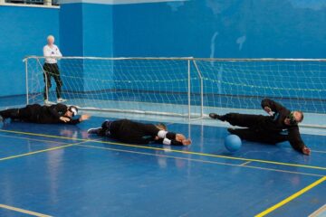Goalball, în apărare