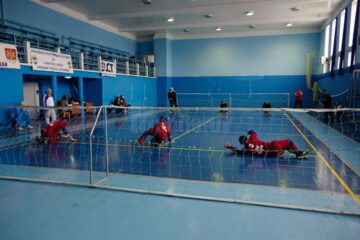 Nevăzători din patru județe au participat la faza zonală a Campionatului de Goalball