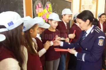 Concurs organizat de polițiști în cadrul proiectului „Copilărie fără delincvență”