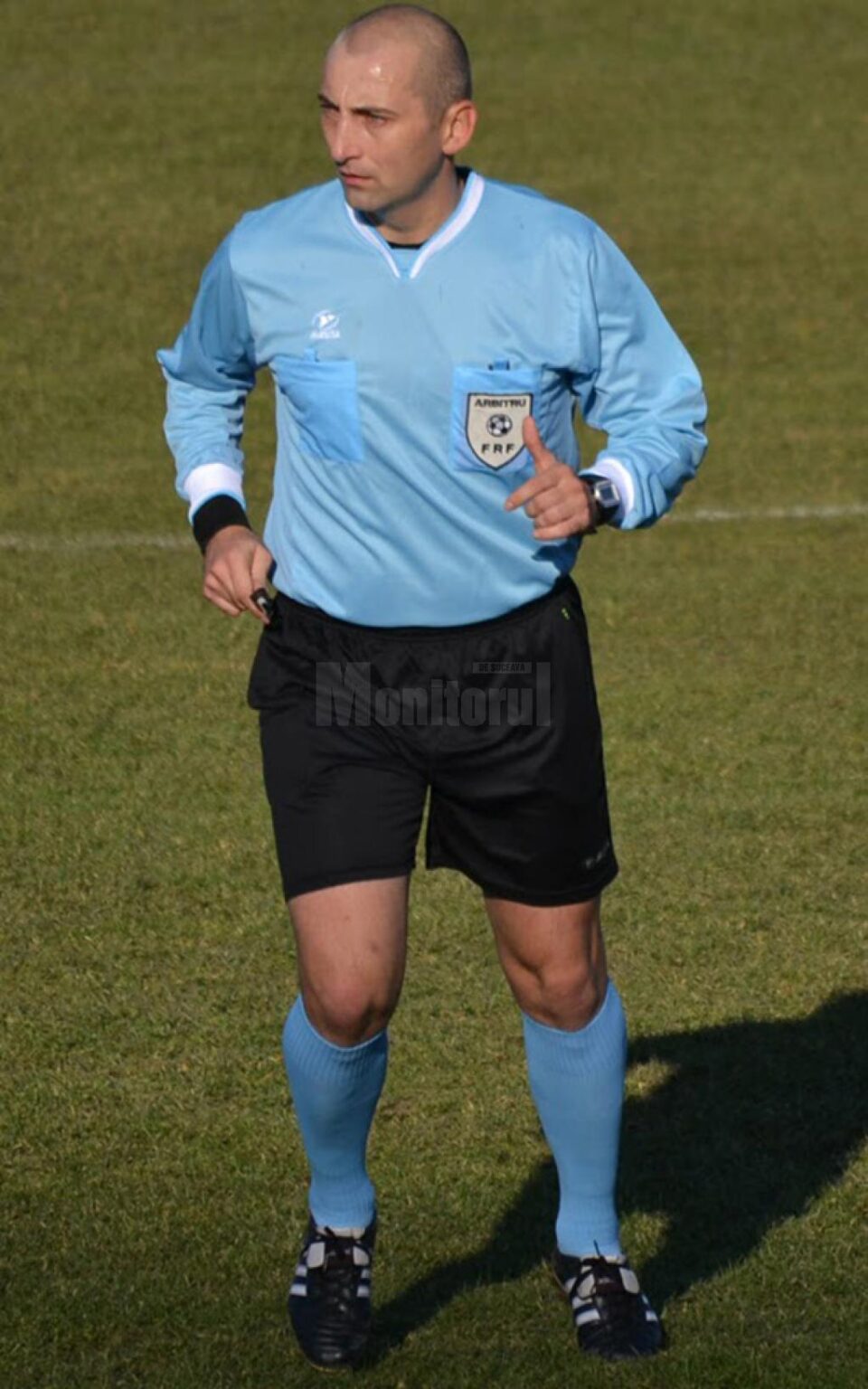 Meciul de la Liteni a fost condus la centru de arbitrul de Liga I, Emil Voicu