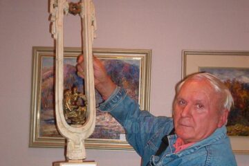 Sculptorul Dumitru Gorșchovschi