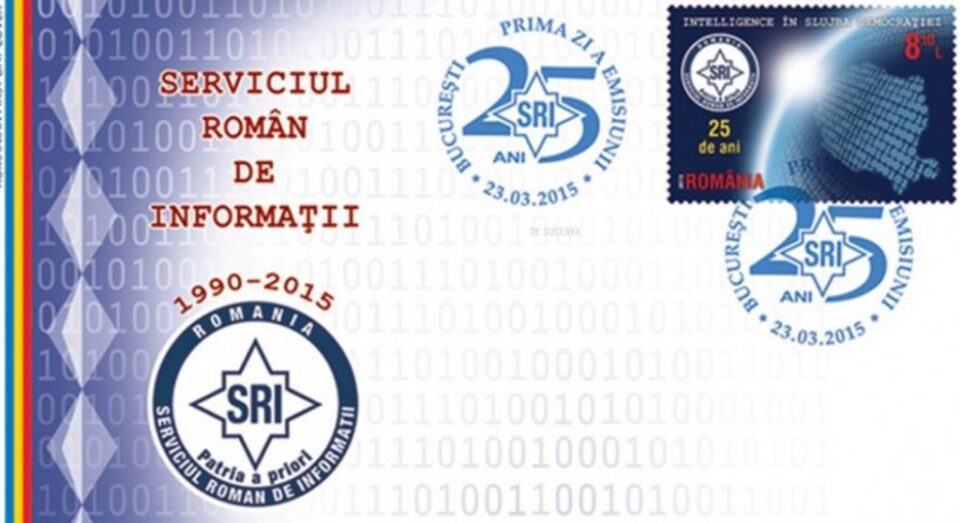 Emisiune filatelică aniversară SRI