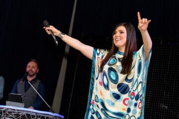 Paula Seling și Ovi, spectacol de succes pe scena Universității din Suceava. Foto: Adrian Craciunescul