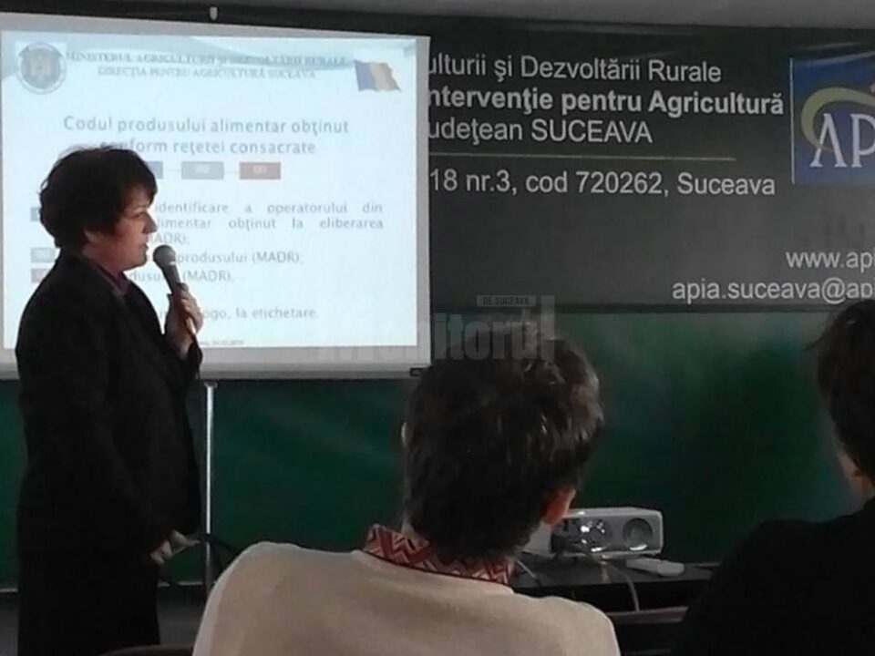 Seminar la Direcția Agricolă Suceava