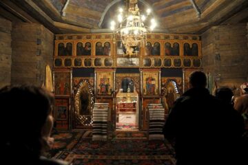 Biserica Înălțarea Domnului, din Muzeul Satului Bucovinean