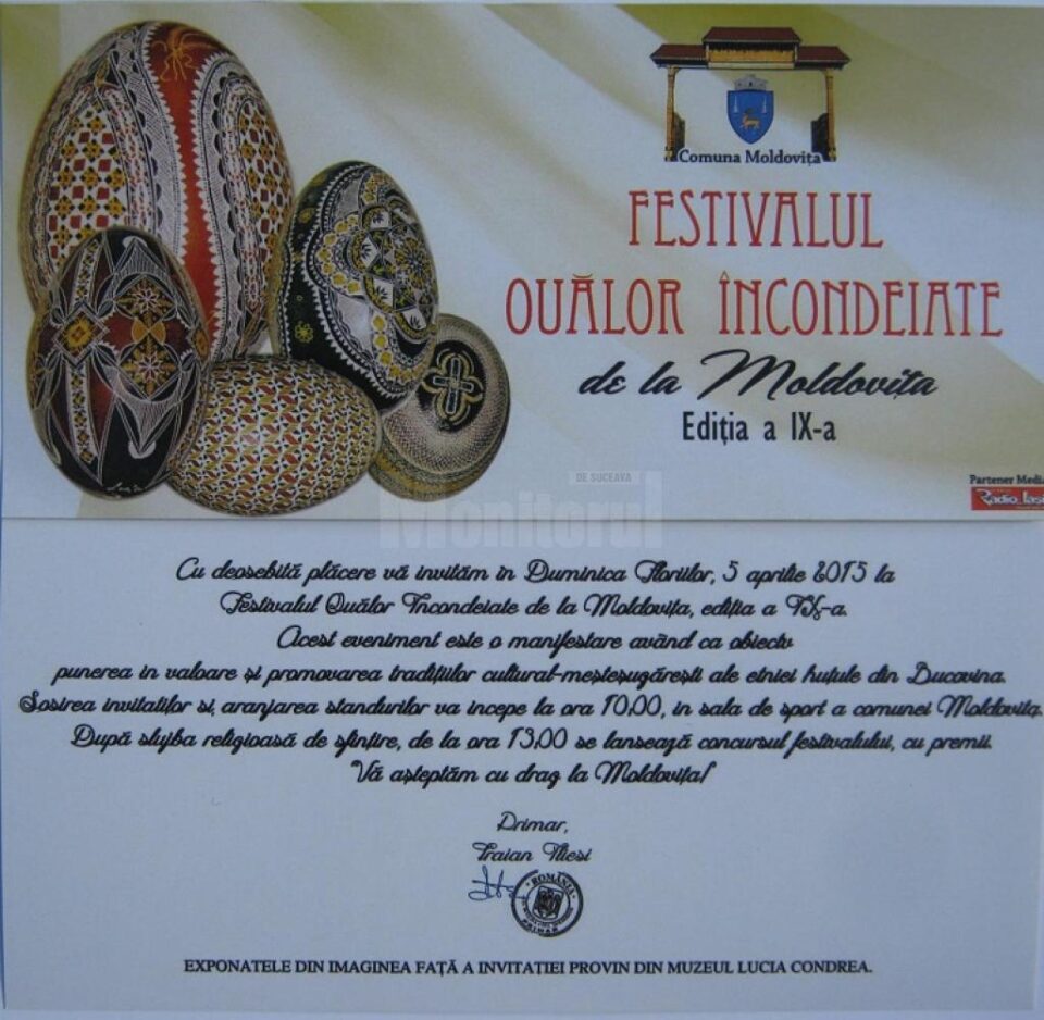 Festivalul Ouălor Încondeiate de la Moldovița