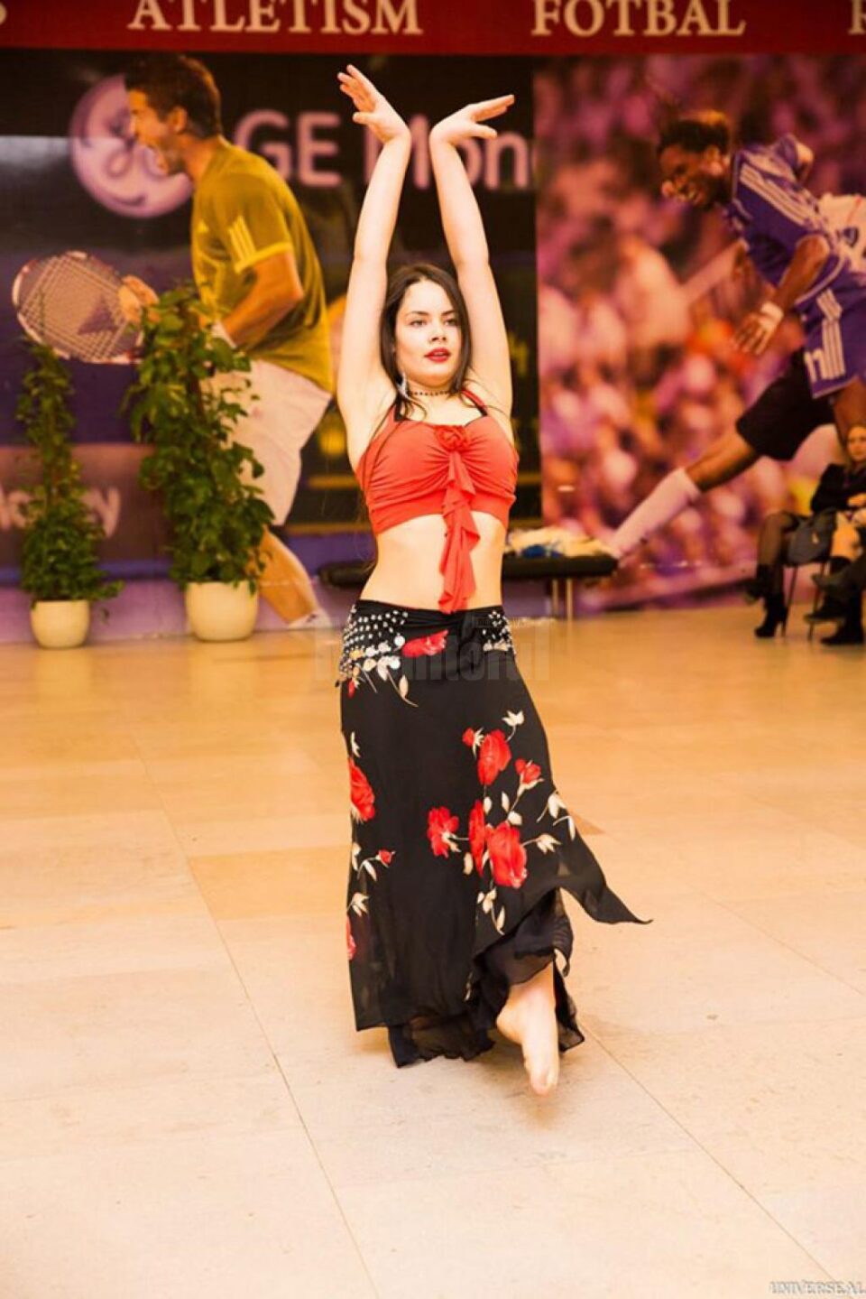 Bianca Coștiug i-a cucerit pe membrii juriului cu un bellydance tribal