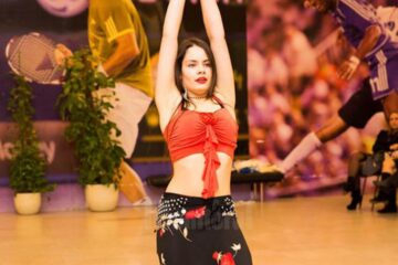 Bianca Coștiug i-a cucerit pe membrii juriului cu un bellydance tribal