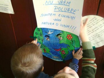 Zeci de preșcolari, elevi, cadre didactice și părinți au participat la Proiectul ,,Dăruiește naturii din energia ta”
