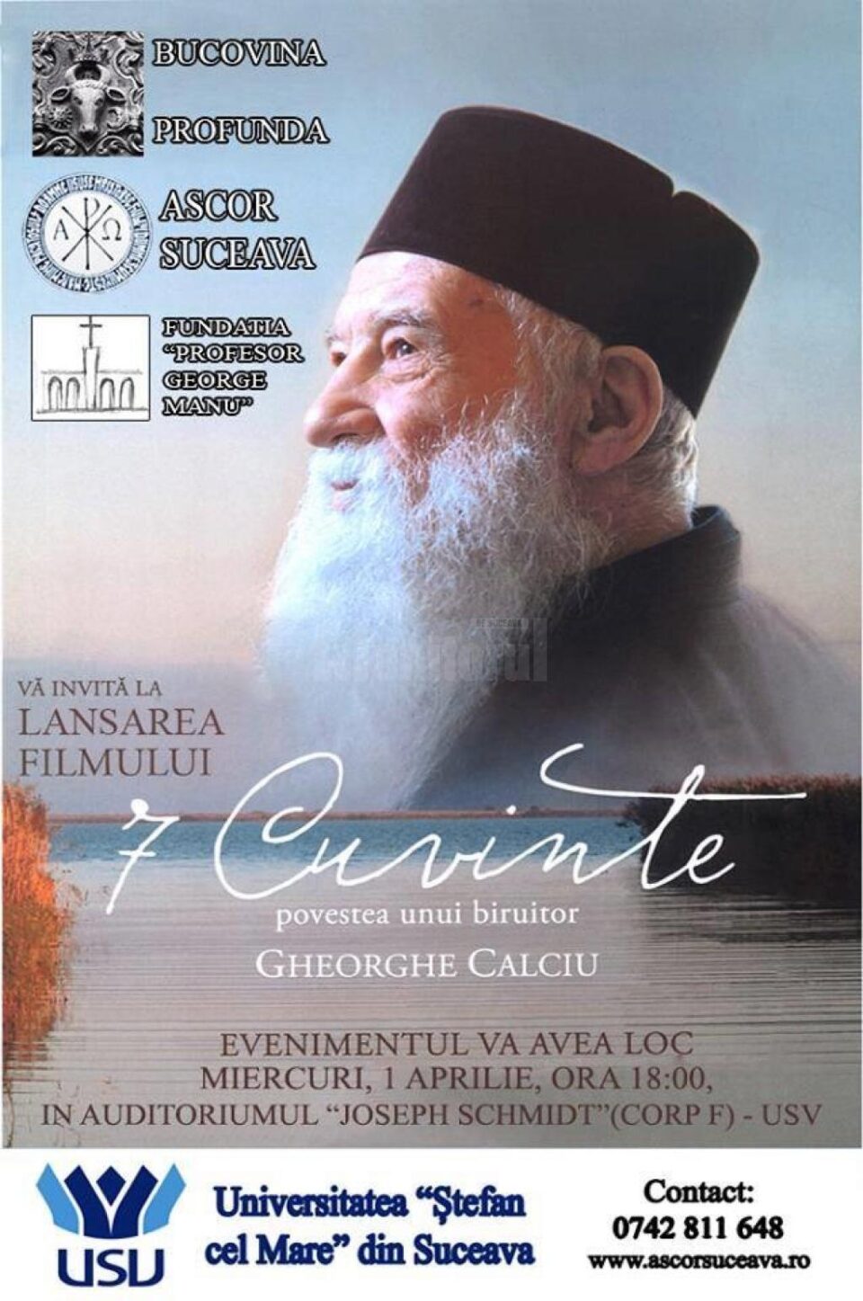 Filmul „7 Cuvinte”, la Auditorium „Joseph Schmidt”