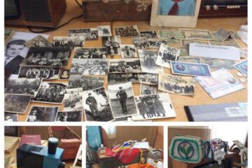 Expoziția de la liceul din Liteni