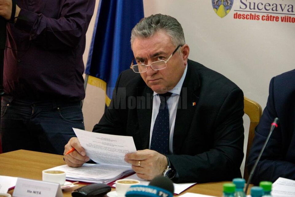 Vicepreședintele Consiliului Județean Suceava Ilie Niță