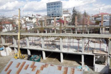 Structura de rezistență a sălii de sport de la CN „Ștefan cel Mare” va fi finalizată luna aceasta