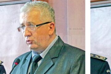 Învestirea în funcție a noului prefect de Suceava, Constantin Harasim, și a subprefectului Atanasă Nistor