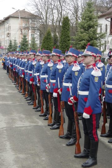 Jandarmii suceveni au primit Drapelul de luptă al inspectoratului