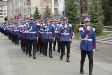 Jandarmii suceveni au primit Drapelul de luptă al inspectoratului