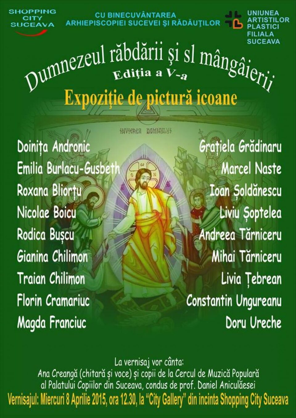 Expoziție de pictură icoane