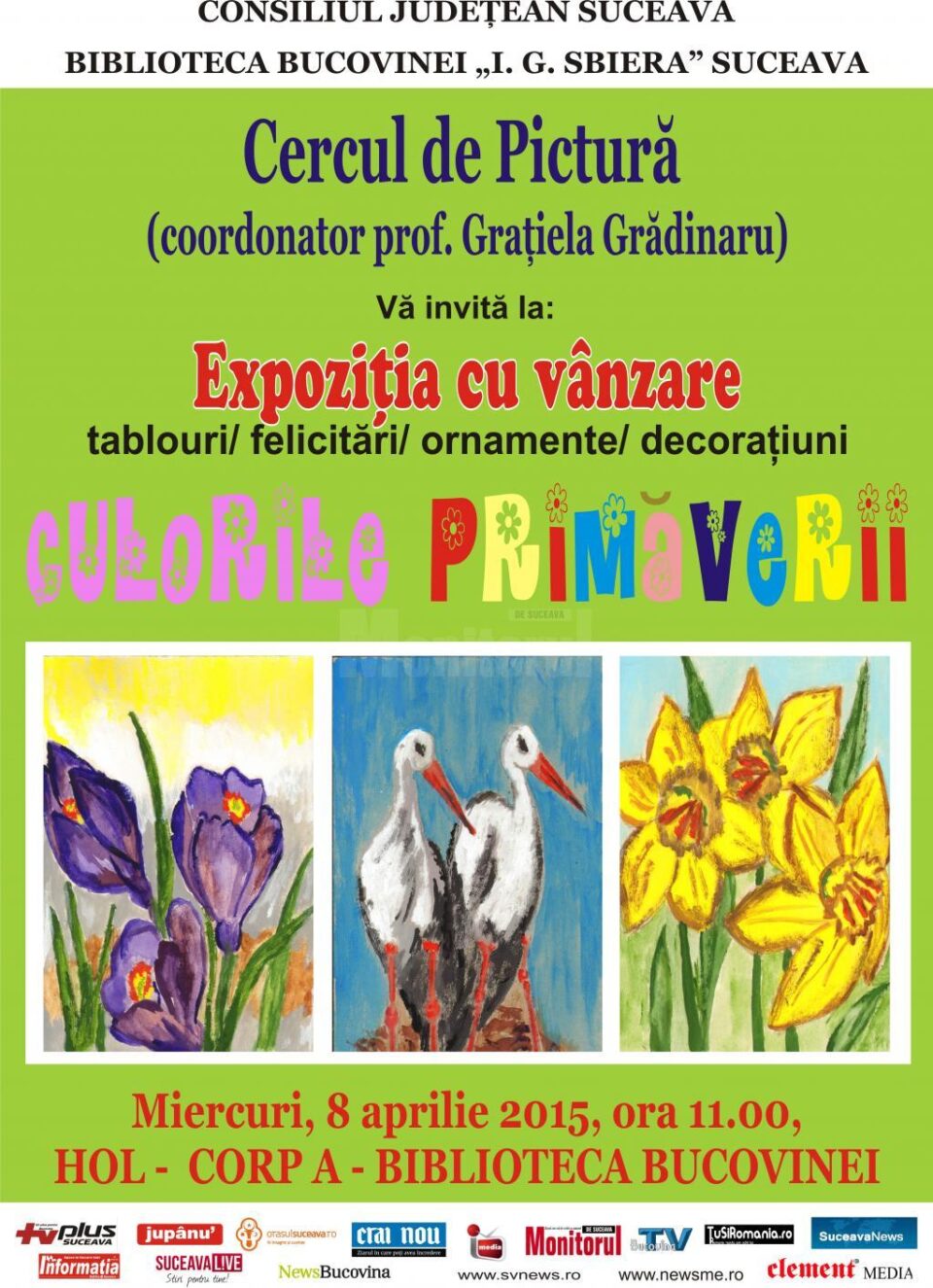 Expoziția cu vânzare „Culorile primăverii”