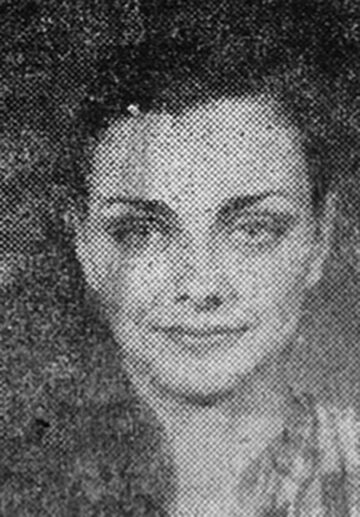 Carmen Tănase în 1984 cand a fost repartizată la Secția Suceava a Teatrului Național Iași