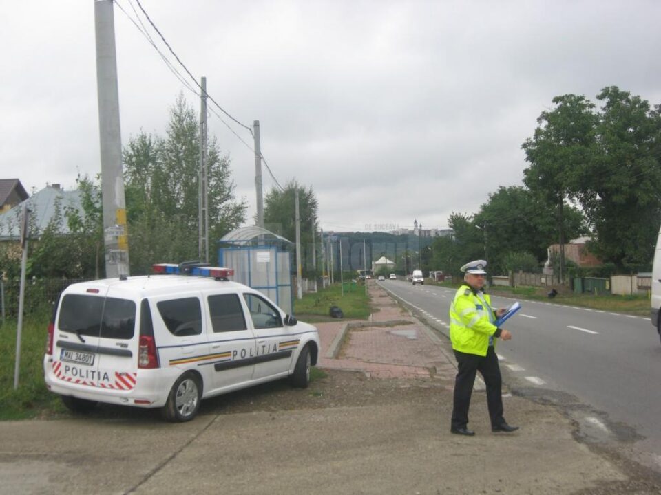 Aproximativ 50 de polițiști vor fi angrenați în acțiuni de control în trafic