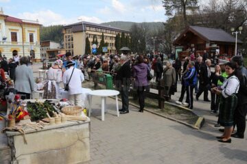 Peste 50 de coșuri au fost prezentate la Sărbătoarea coșurilor de Paște, de la Gura Humorului