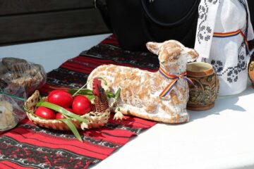 Peste 50 de coșuri au fost prezentate la Sărbătoarea coșurilor de Paște, de la Gura Humorului