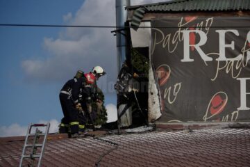 Focul a fost stins înainte de a se extinde și a provoca pagube mari