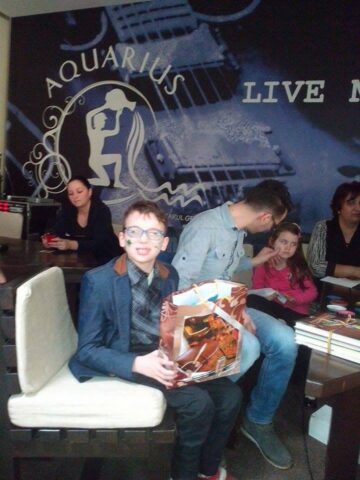 Sebastian Crăciun, în vârstă de 12 ani, inițiatorul acțiunii