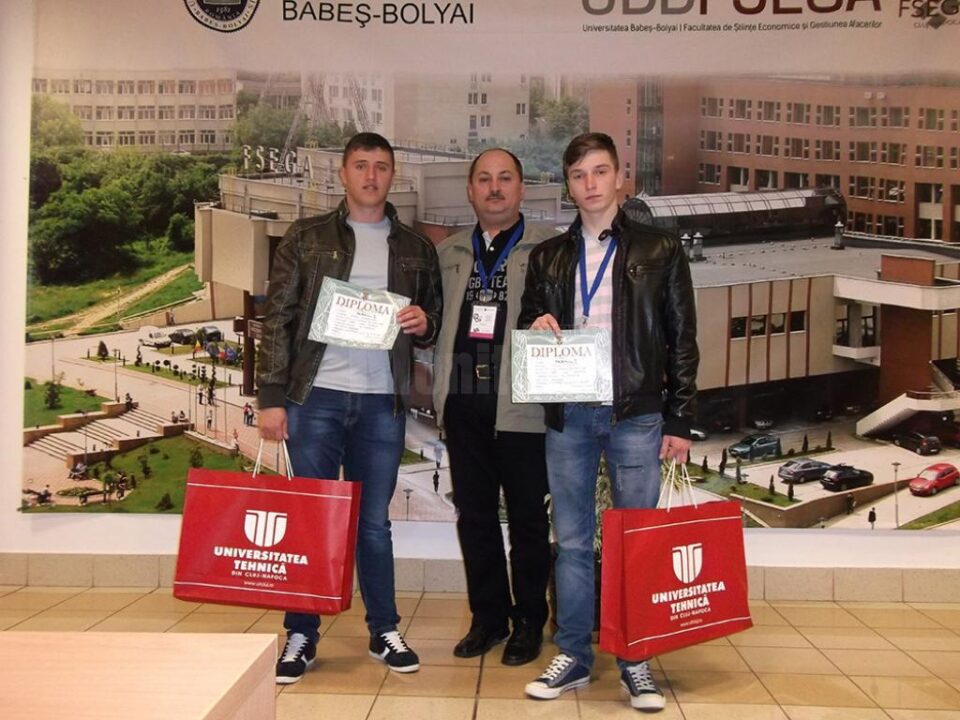 Alexandru Roșu și Florin Foca au obținut locul I la Olimpiada Națională de Mecanică