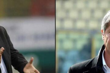 Cristi Pustai (stânga) și Cristiano Bergodi (dreapta) sunt antrenori cu acte-n regulă la Rapid