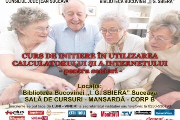 Curs de inițiere în utilizarea calculatorului și a internetului pentru seniori