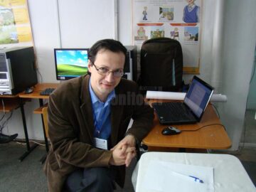 Profesorul Ovidiu Marcu de la Colegiul „Ștefan cel Mare”