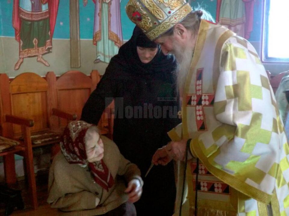 Slujire arhierească la căminul de bătrâni