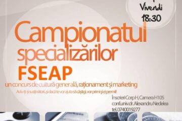 Campionatul specializărilor Facultății de Științe Economice și Administrație Publică