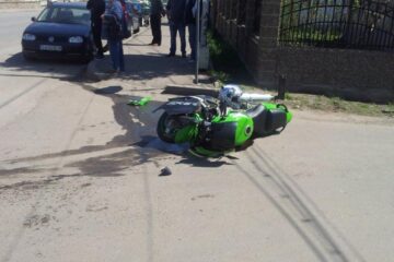 Mototcicleta condusă de tânărul de 33 de ani Sursa: ziaruldepenet.ro