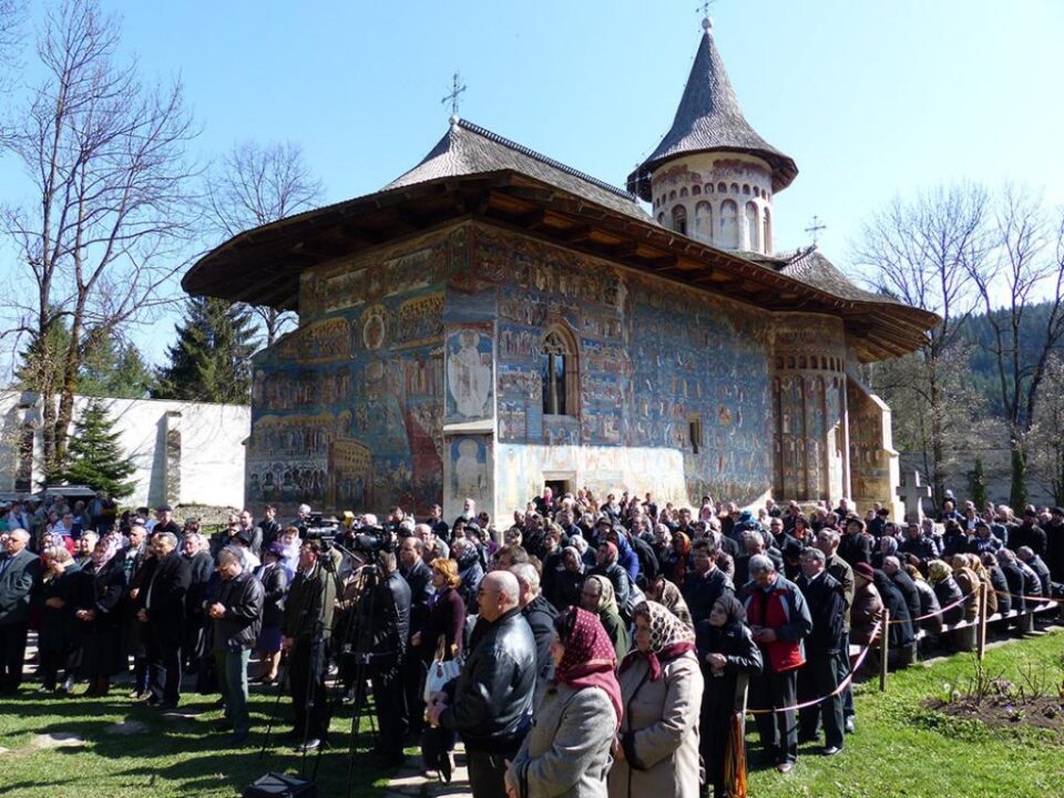 Hramul Voronețului, o sărbătoare a Învierii