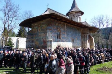 Hramul Voronețului, o sărbătoare a Învierii