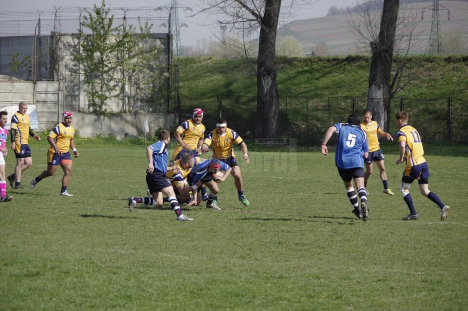 Rugbiștii suceveni au dat o replică foarte bună liderului Diviziei Naționale