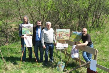 Grupul artistic independent „Domino” se întrunește în ateliere creative în aer liber la final de săptămână